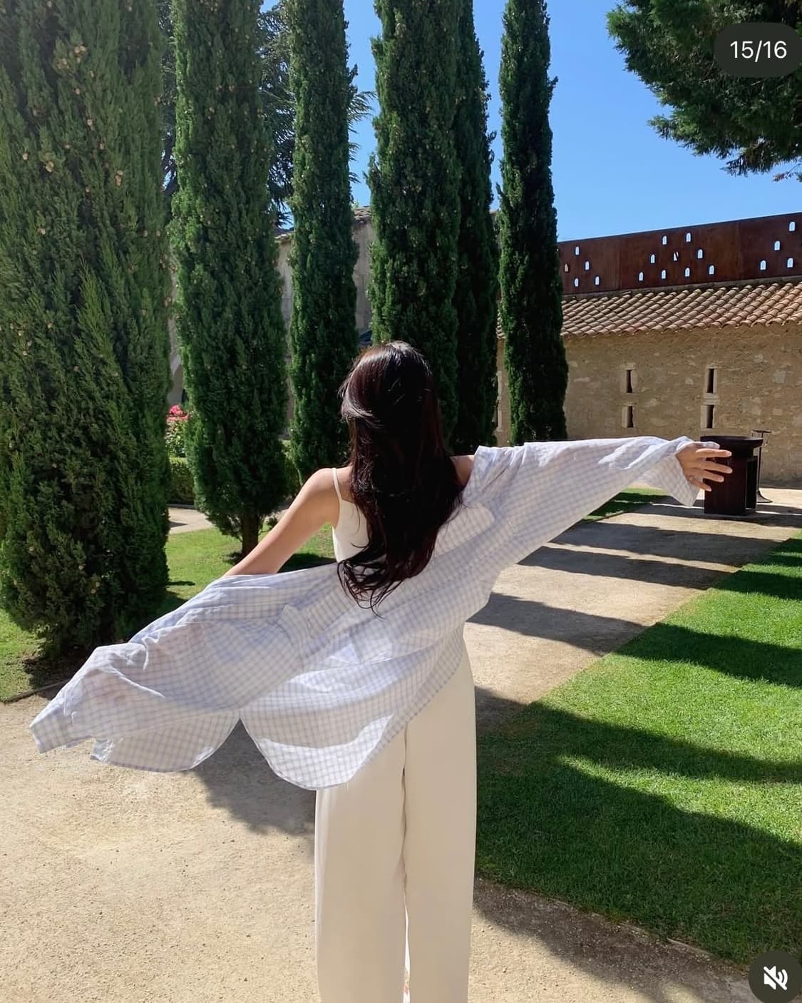 리즈 leeds 더위시 썸머 에어리 체크셔츠 새상품 상품이미지6