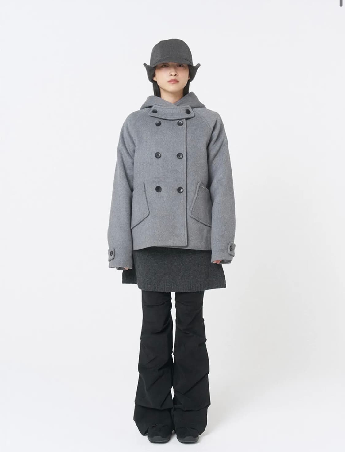 MISEKI SEOUL shirring bootscut pants 상품이미지1