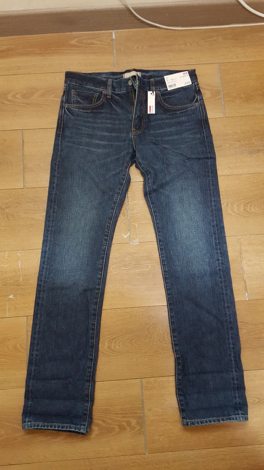 유니클로 청바지 중청 새상품 상품이미지1