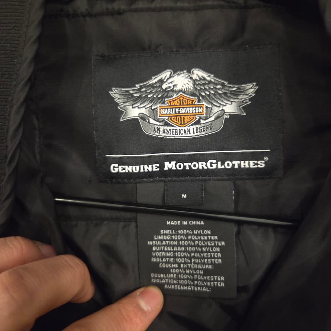 할리 데이비슨 나일론 자켓 상품이미지3