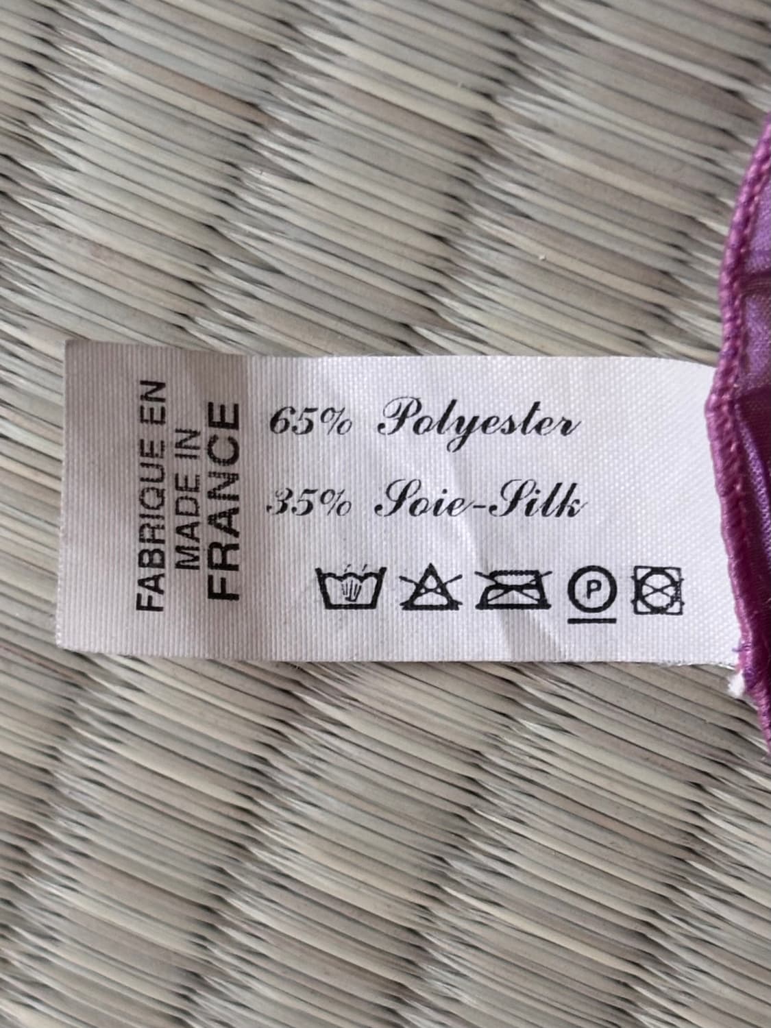 (made in france) pleats scarf (90-00s) 상품이미지4