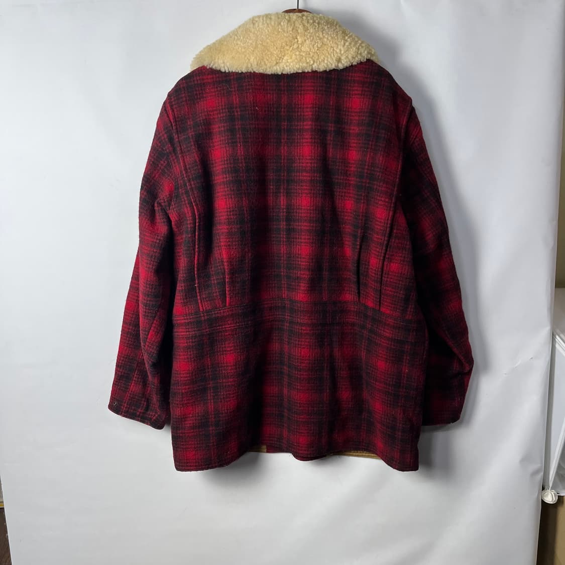 [Woolrich] 울리치 타탄 체크 울 코트 상품이미지2