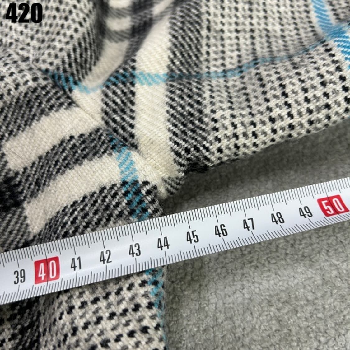 버버리 체크 롱코트  상품이미지5