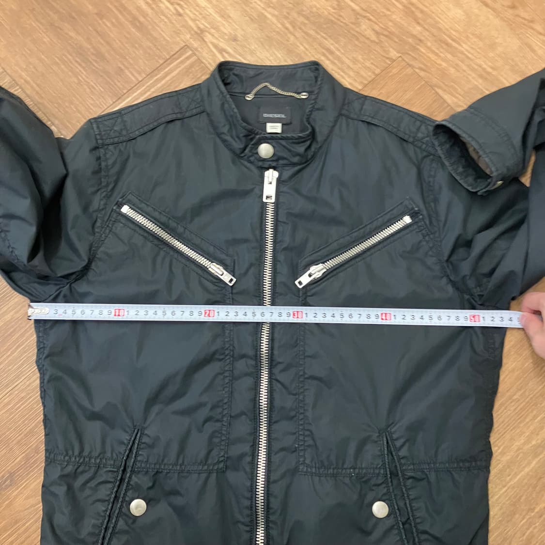 N254 디젤 나일론 바이커 자켓 상품이미지5