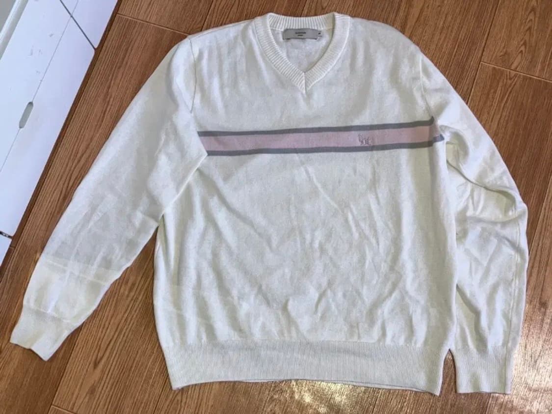 쓰리타임즈 클래식 린넨 니트 상품이미지1