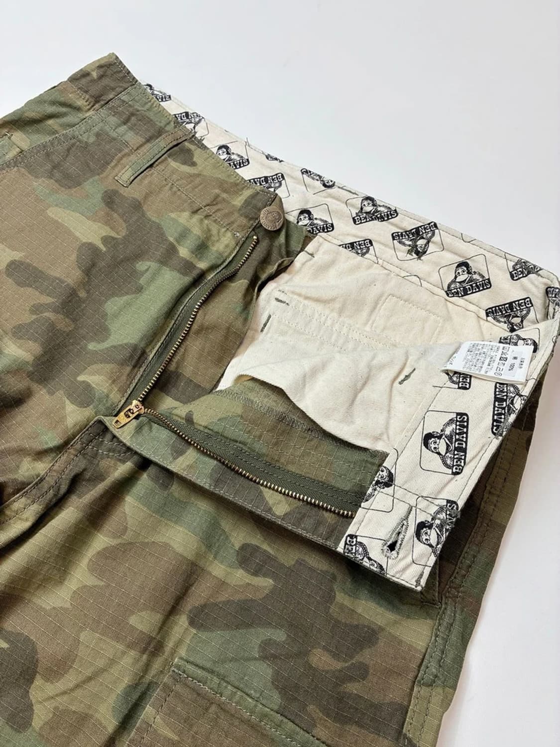 벤데이비스 00s 재팬 립스탑 카모 카고 팬츠 PN5359 상품이미지3
