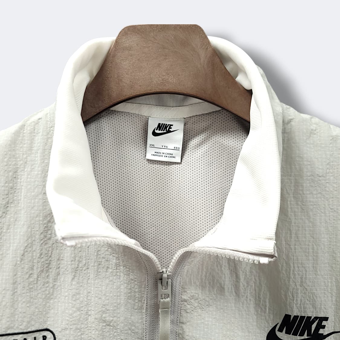 [2XL] 나이키에어 그레이 메쉬포켓 반집업 윈드브레이커 아노락 상품이미지8