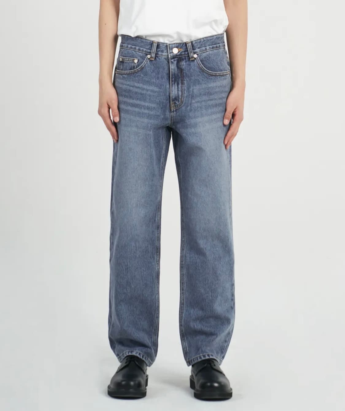 덴메이드 DENO451 ash stone regular jeans 상품이미지1