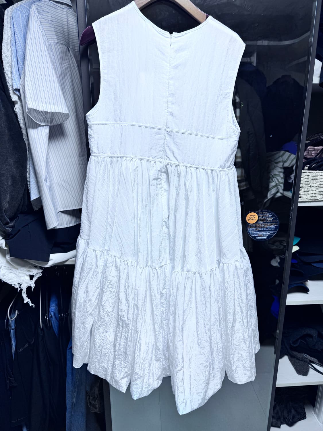 (중고/m) stu women's poplin sleevless 상품이미지6