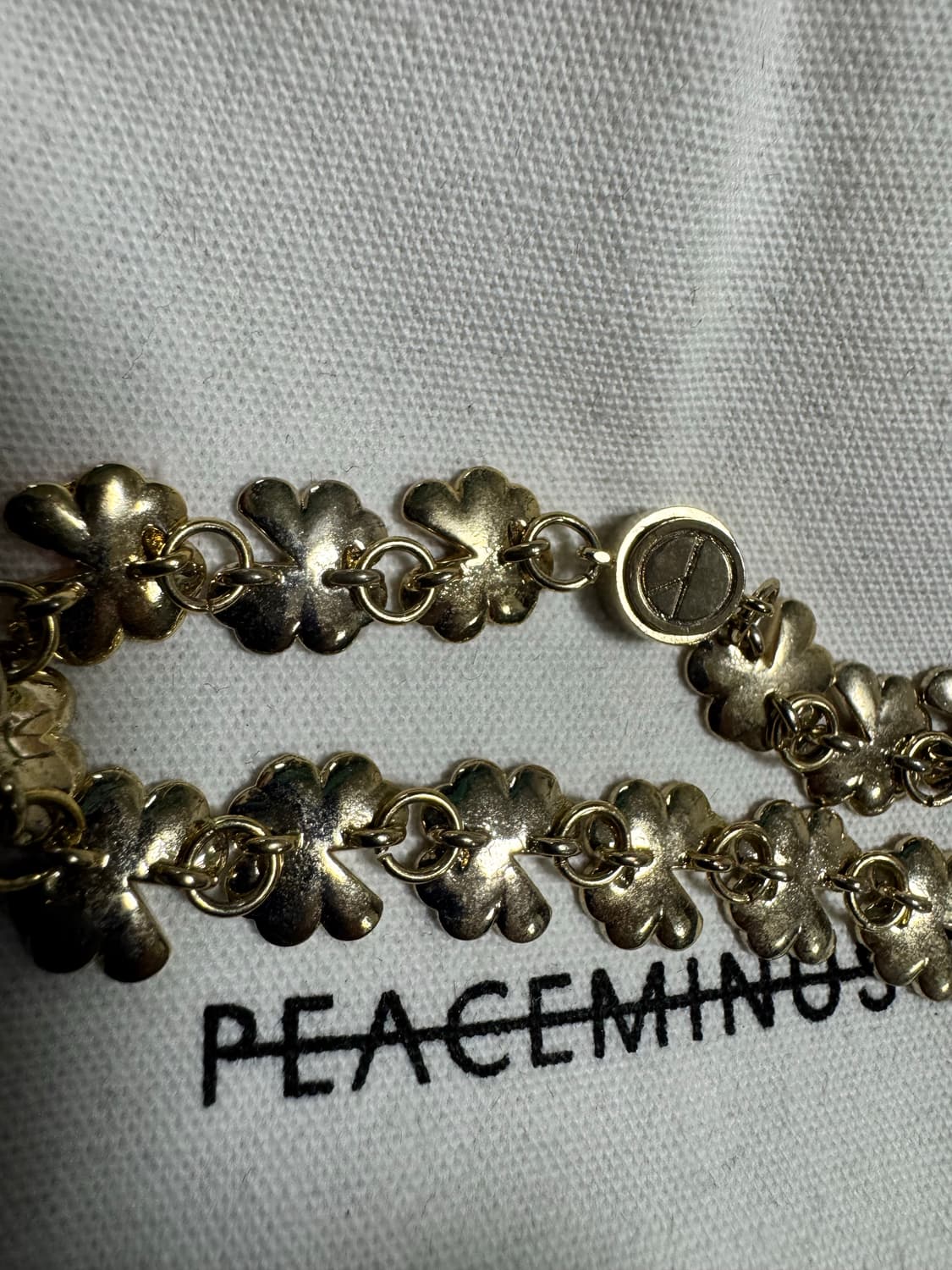 피스마이너스원 클로버 브레이슬릿 #1 핑크 상품이미지5