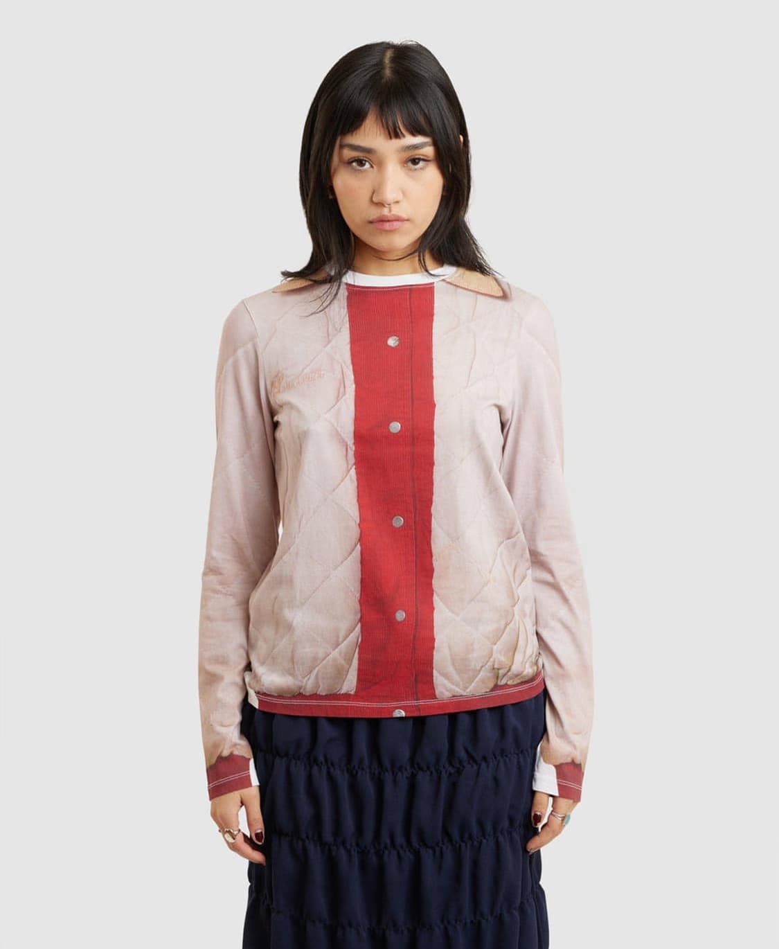 스테판 쿡 23aw 바시티 그래픽 롱슬리브 상품이미지1