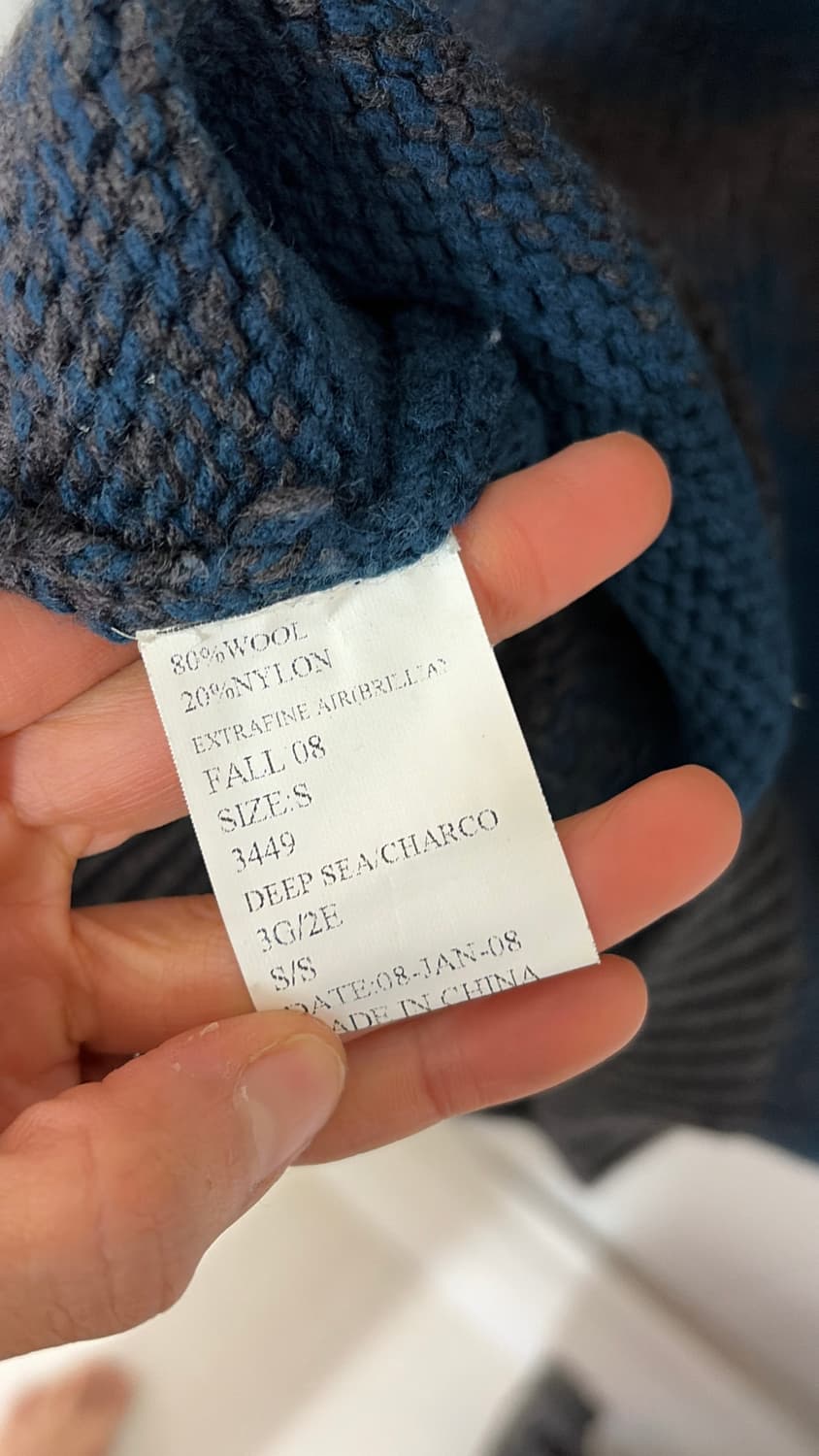 띠어리 울 조끼니트 44.55 상품이미지3