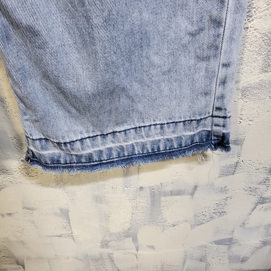 쥬시쥬디 연청 데님 와이드 팬츠  상품이미지3