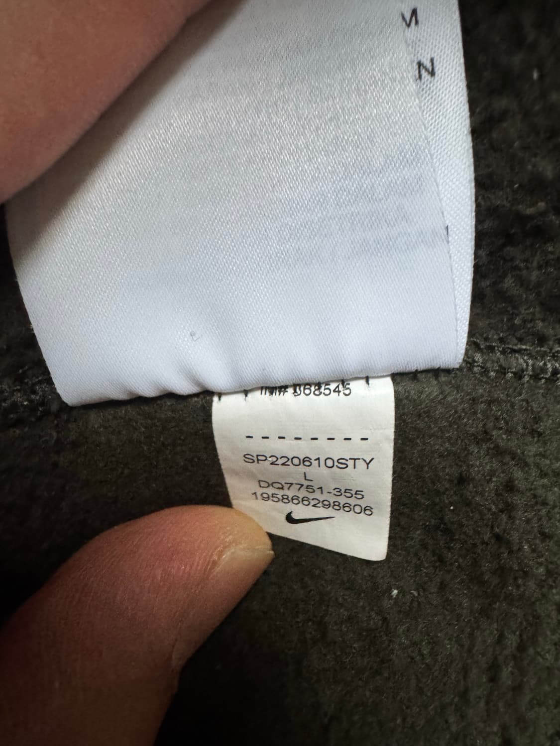 나이키NRG 빌리아일리시 솔로스우시 후드 카키 L 상품이미지6