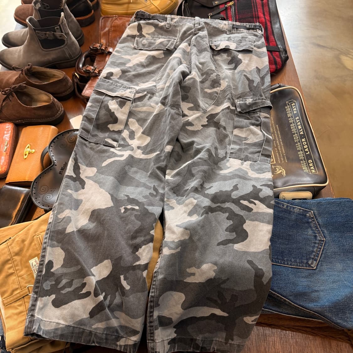 밀리터리 USA 어반 카모플라쥬 카고 팬츠 최대 33인치 상품이미지4