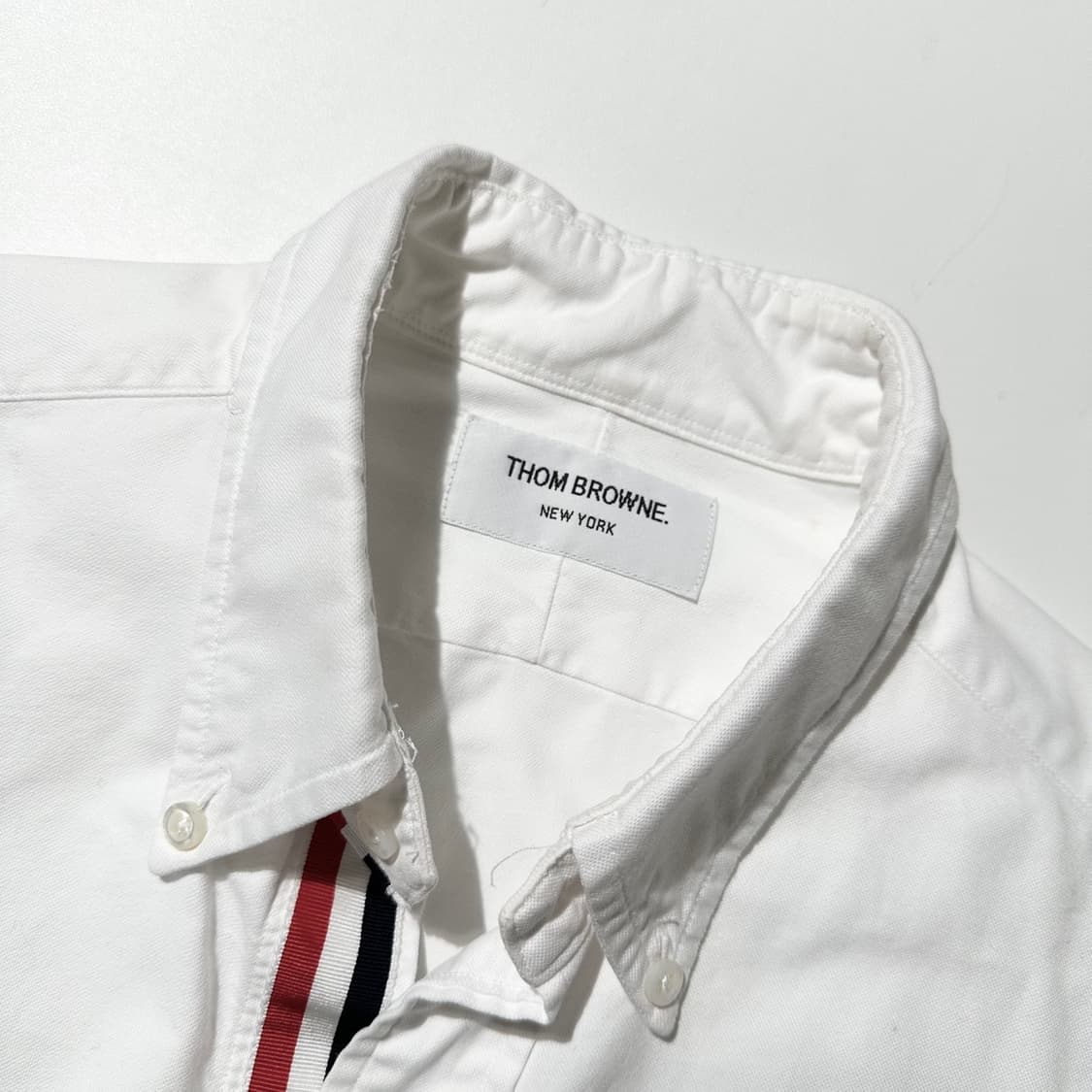 톰브라운 히든삼선 옥스포드 셔츠 상품이미지5