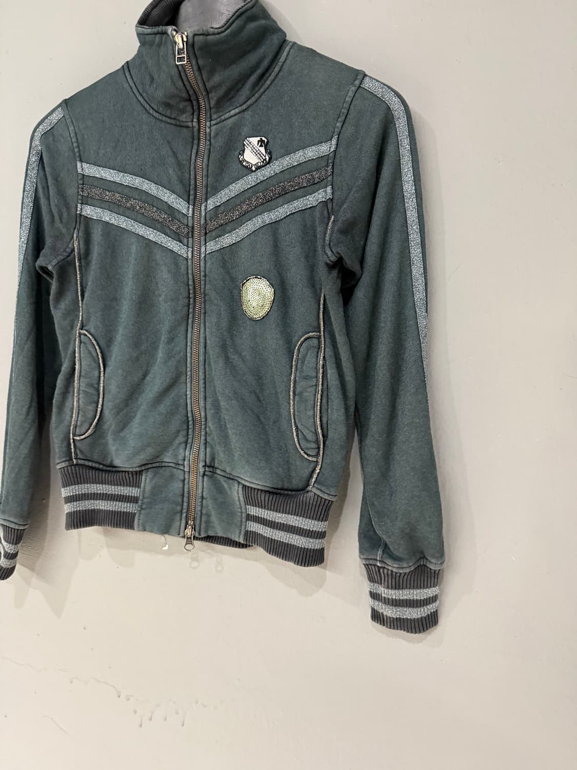 sporty line detail 2-way zip-up 상품이미지6
