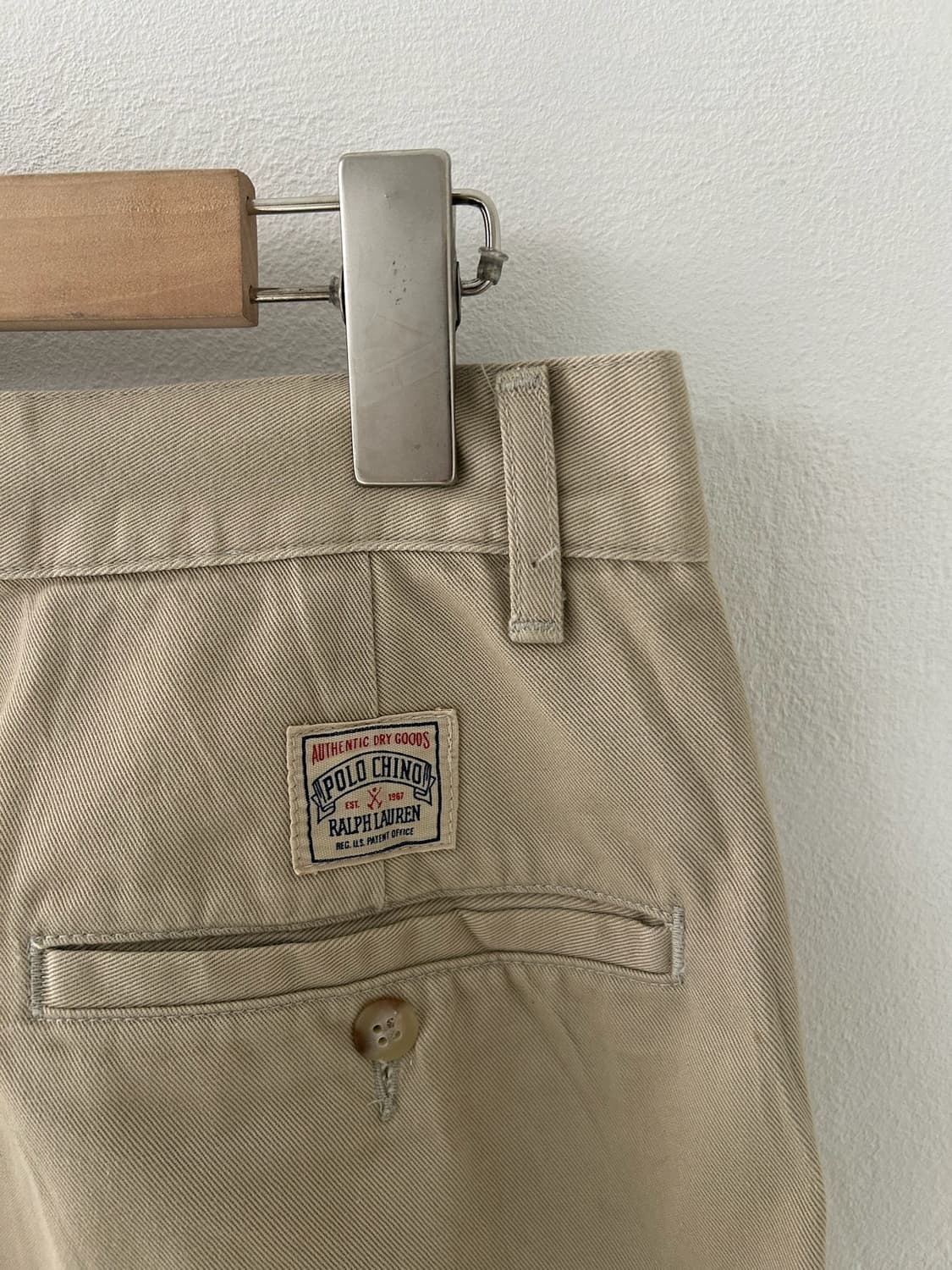 80-90's old label polo 2tuck chino pant. 상품이미지9