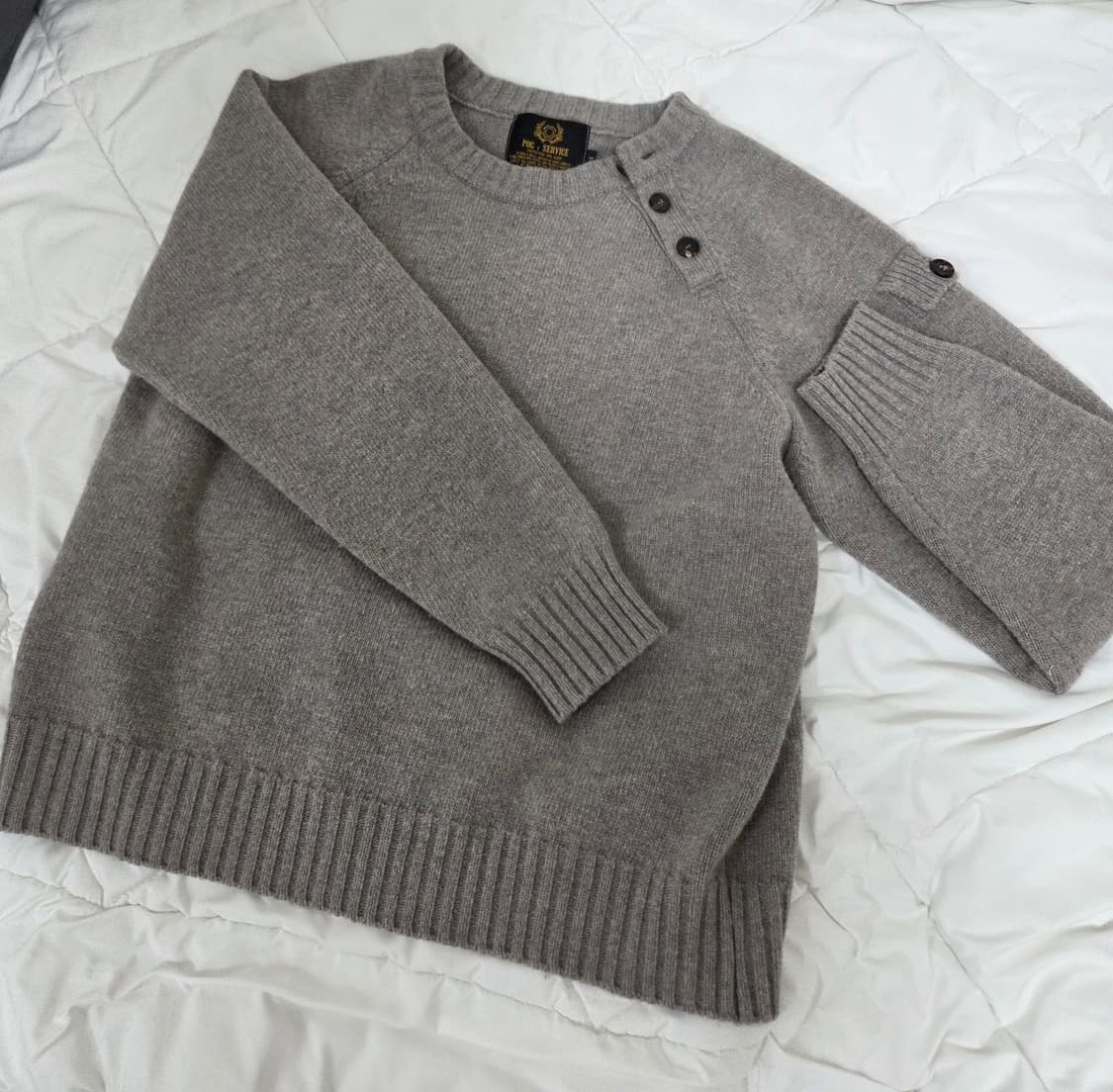 포그서비스 밀리터리 니트 상품이미지1