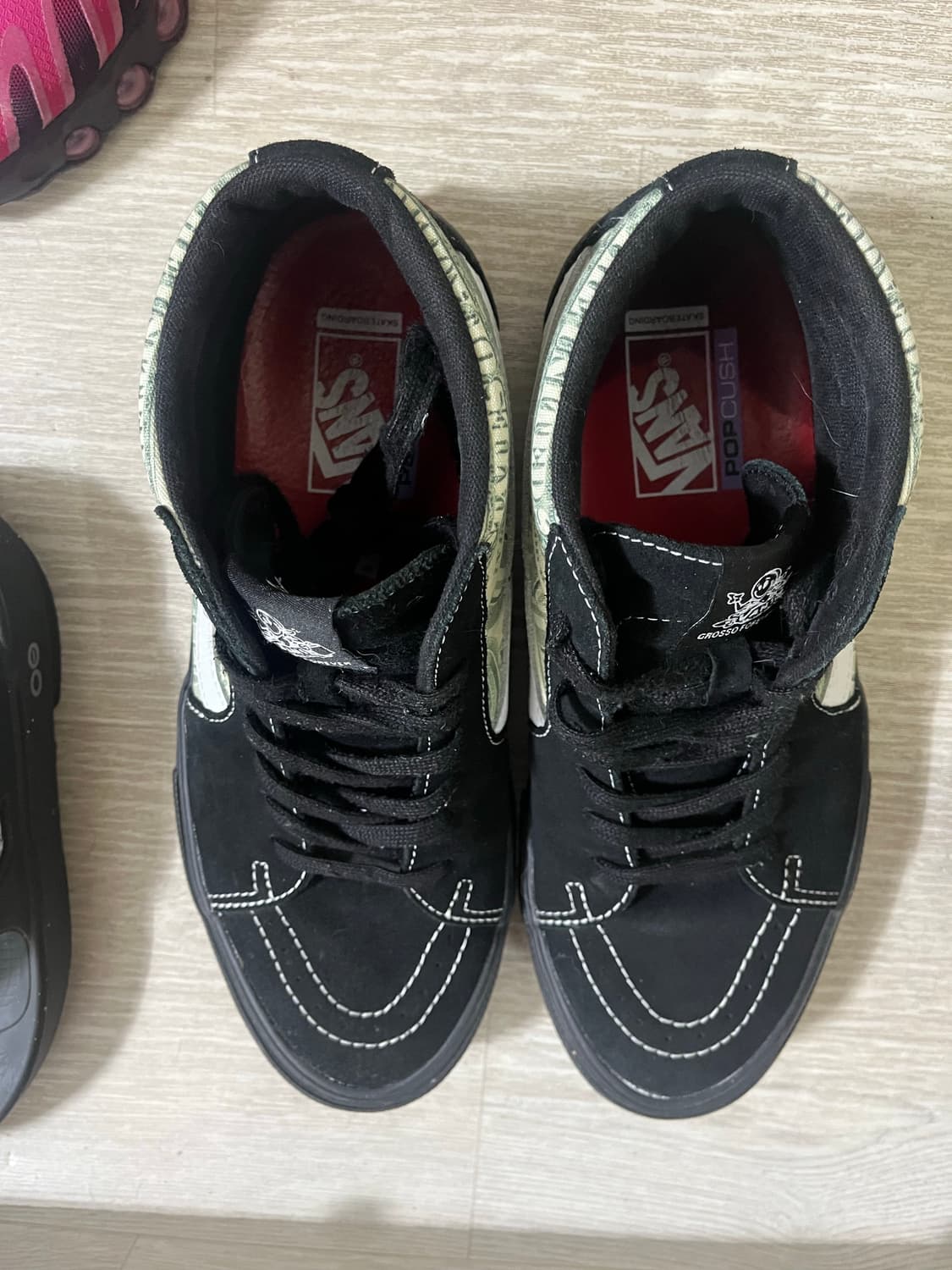 슈프림 반스 스케이트 프로 미드 상품이미지7