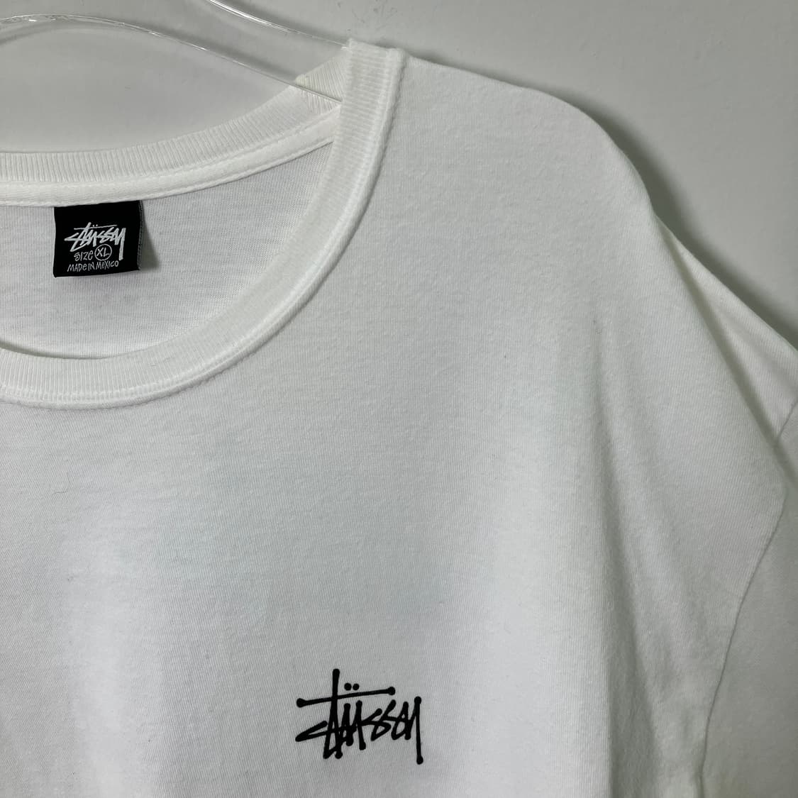 Stussy 스투시 화이트 롱슬리브 XL 상품이미지4