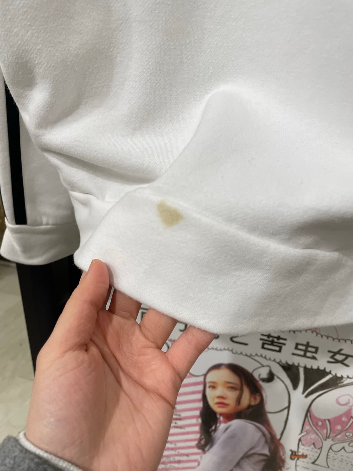 아디다스 삼선 기모 후드티 상품이미지9