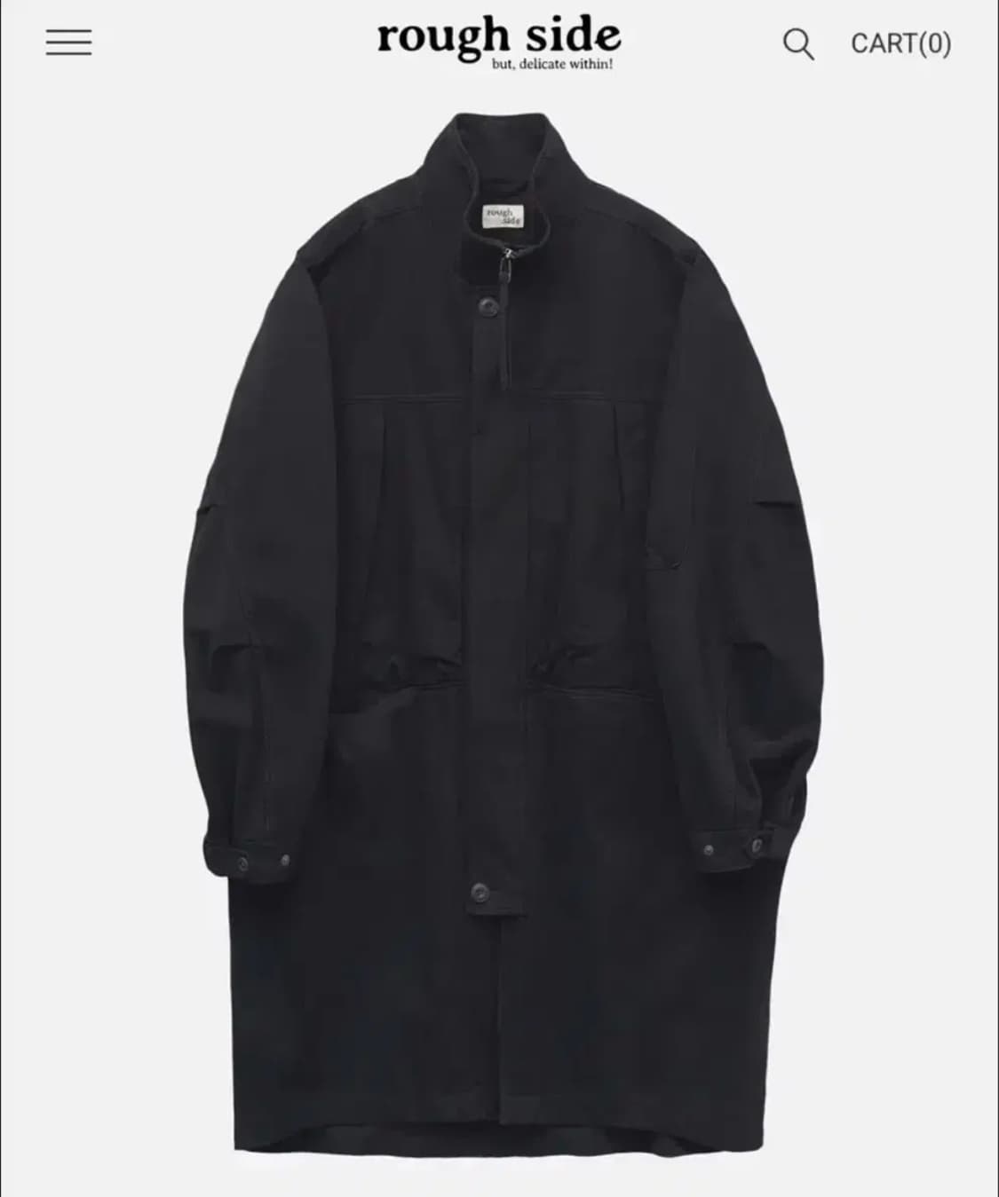 러프사이드 듄파카 블랙 3 상품이미지1