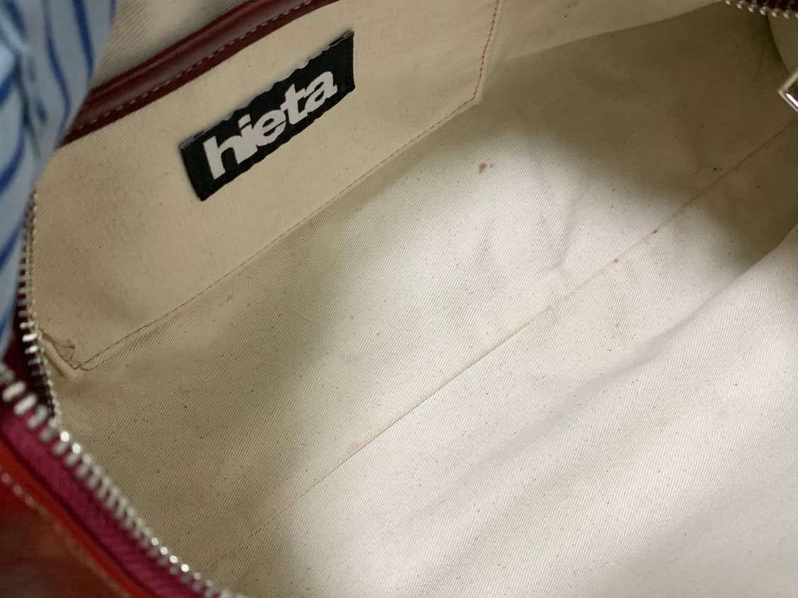 히에타 티나백 체리레드+히에타 별키링 상품이미지5