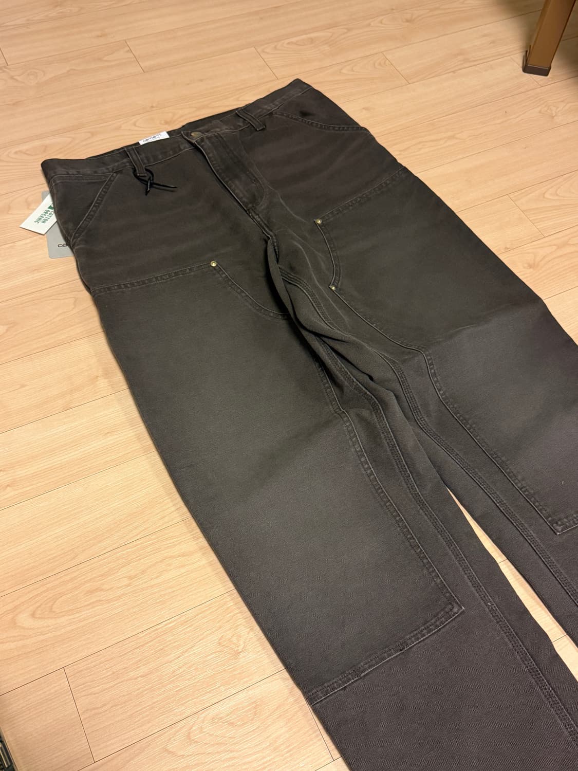 칼하트 더블니 브라운 33x32 상품이미지3