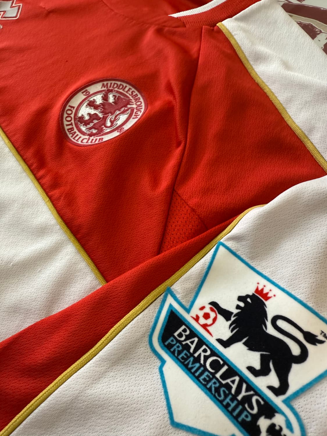 [2XL]06-07 미들즈브러 홈 이동국 유니폼 상품이미지3