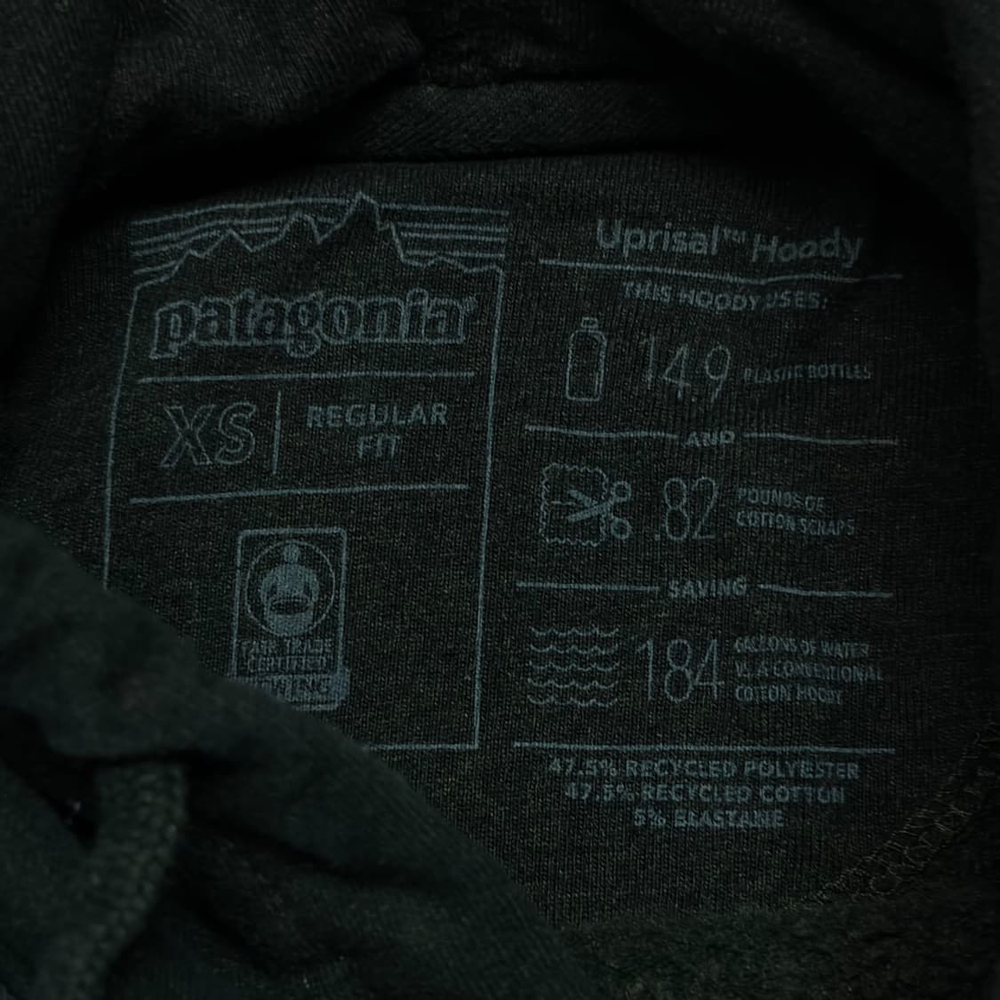 USA 빈티지 파타고니아 정품 빅로고 후드티 상품이미지4