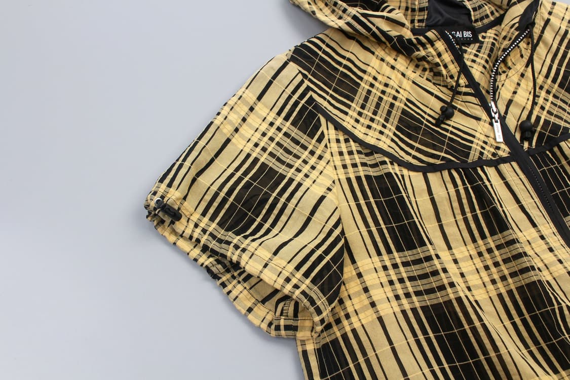 KANSAI BIS Check Hood Half Sleeve Zip Ja 상품이미지4