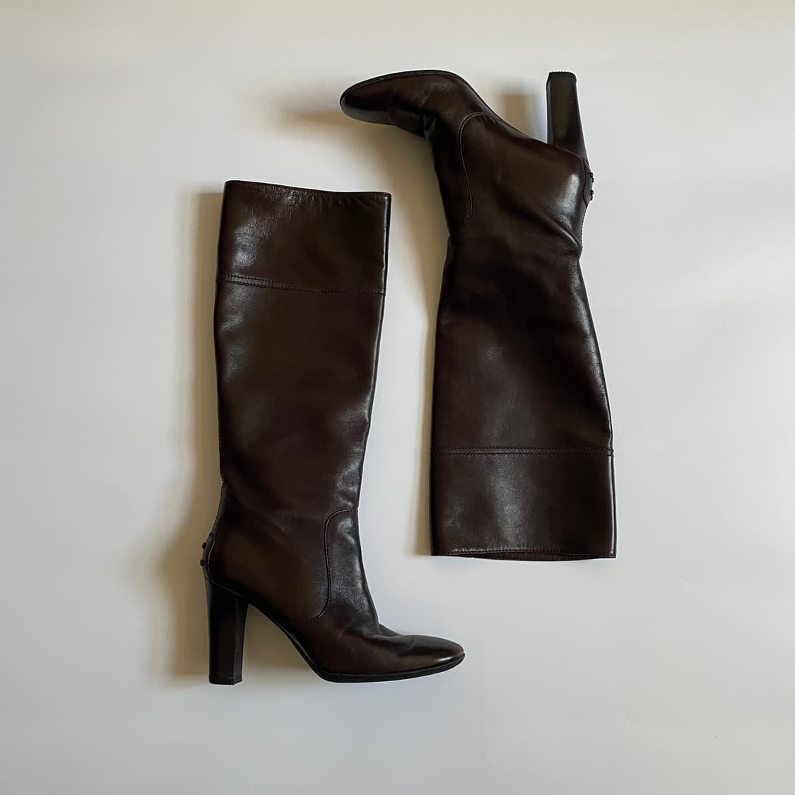 Tod’s 토즈 롱부츠 브라운 235 상품이미지1