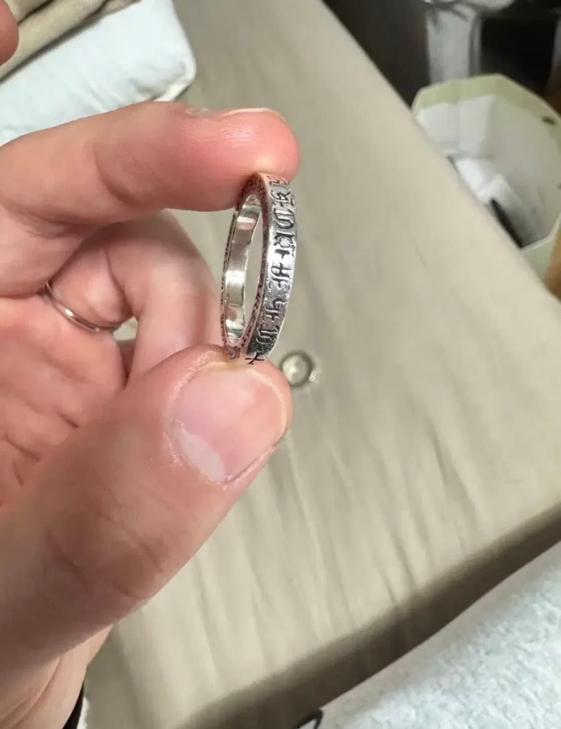 크롬하츠 퍽유링 포에버링 20호 18호 정품 보증서 구성 급처분 상품이미지2