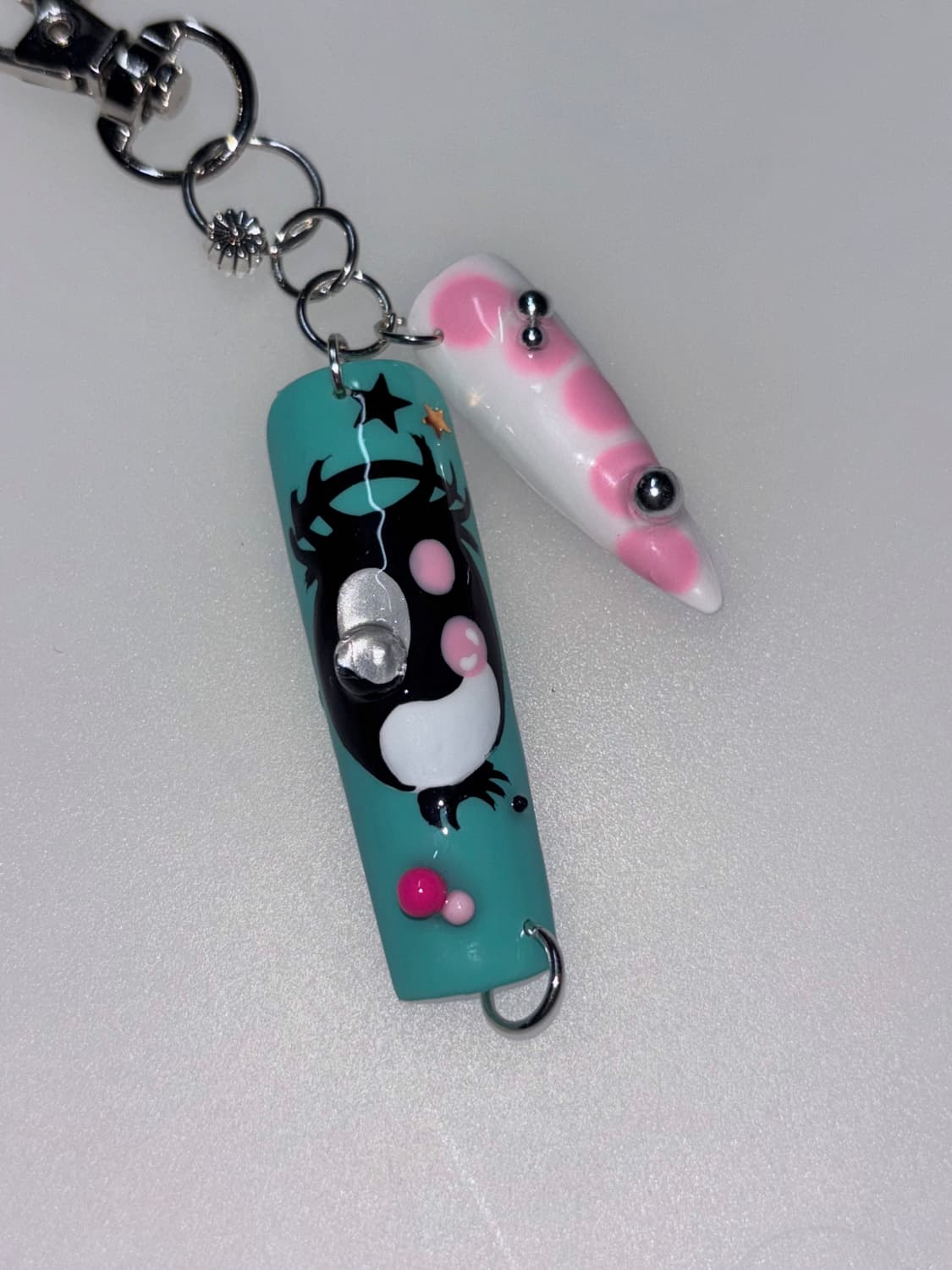 네일 팁 키링 nail tip keyring 상품이미지2