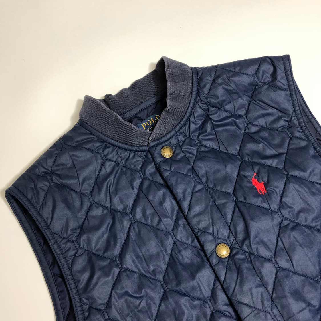 폴로 랄프로렌 퀄팅 베스트 xs 상품이미지3