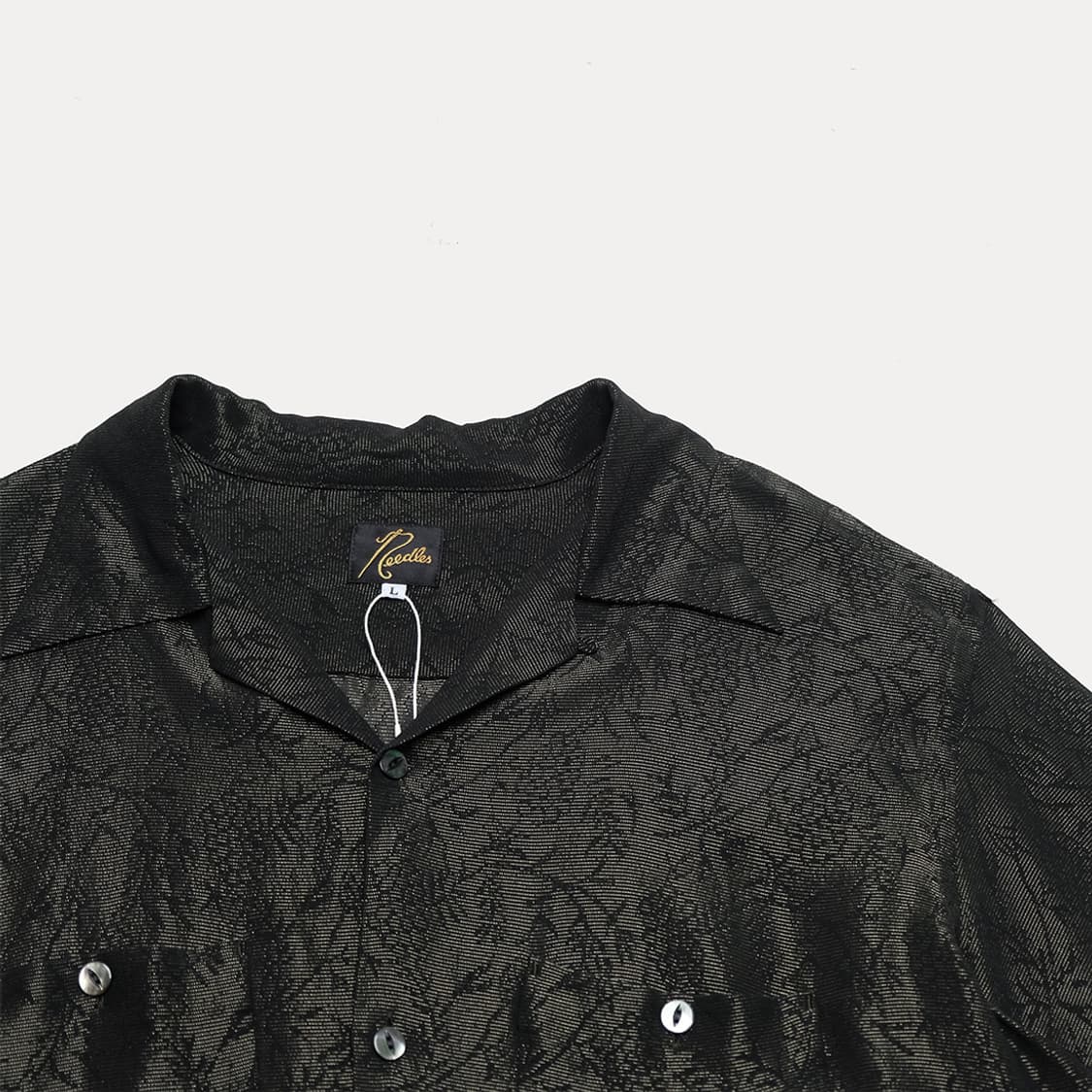 botanical jacquard one-up shirt 상품이미지3
