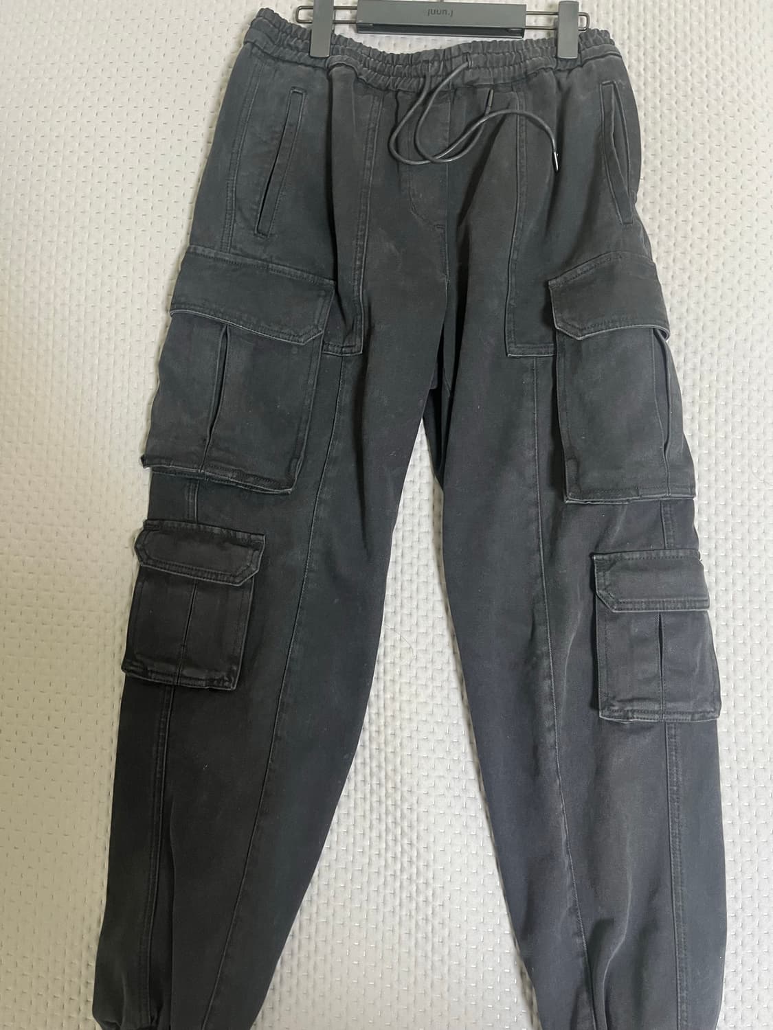 준지 카고 조거팬츠 38 size 판매 상품이미지1