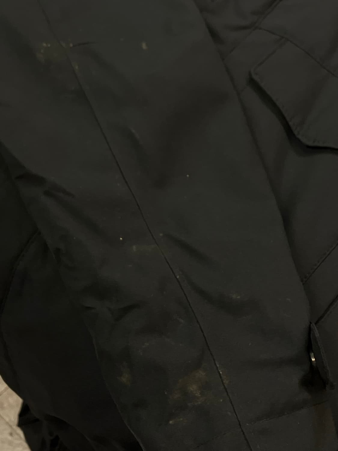 퓨마 후드 바람막이 블랙 M  #csz2607  상품이미지7