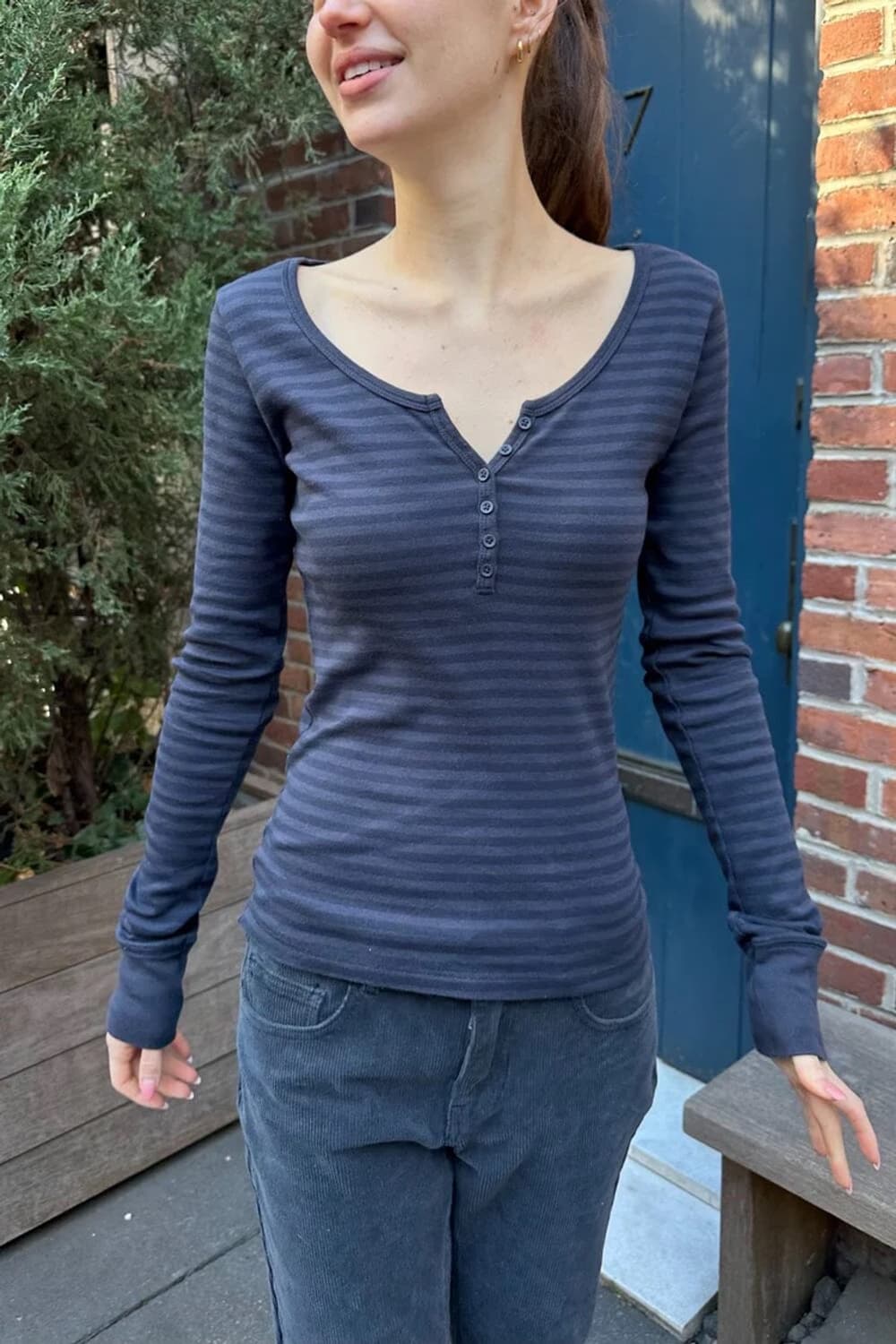 브랜디멜빌 ZELLY STRIPED TOP 젤리 스트라이프 탑 상품이미지2