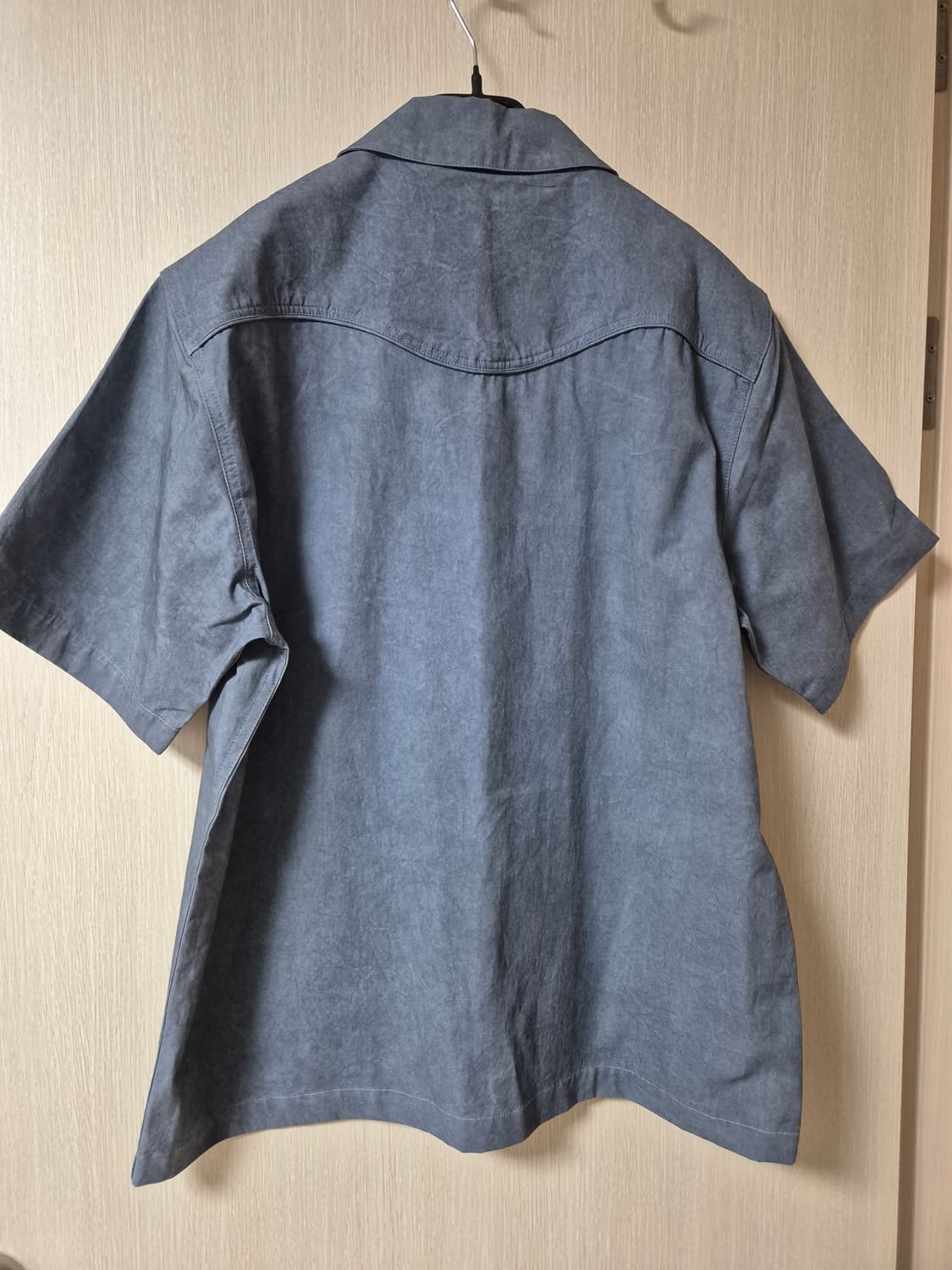 KINETO 키네토  웨스턴 밀링 오픈 카라 반팔 셔츠 라지 상품이미지5