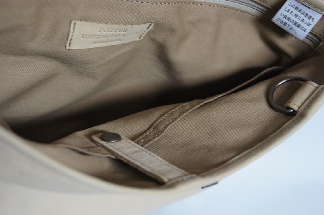 PORTER 포터리브스 베이지 캔버스 크로스백(새상품) 상품이미지9