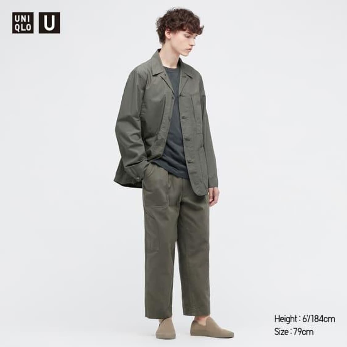 유니클로U 와이드핏 베이커팬츠 유메르 르메르 상품이미지2