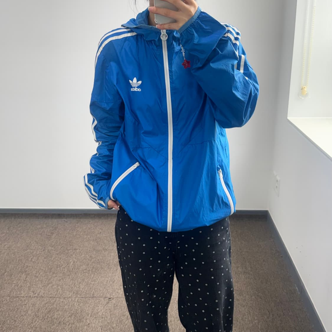 Adidas 아디다스 블루 바람막이 상품이미지1