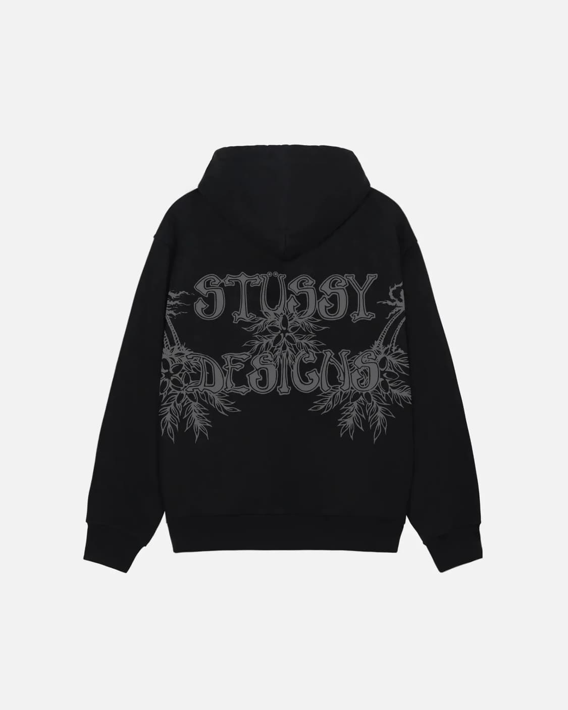스투시 웨스 팜스 후드티(Stussy Wes Palms Hoodie) 블 상품이미지1