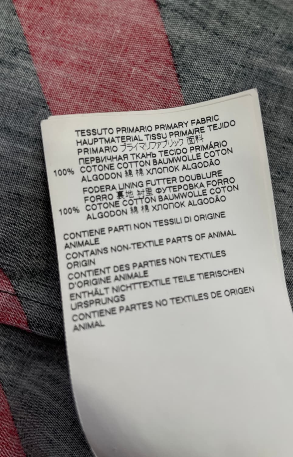 마르니[MARNI] 사선 스트라이프 셔츠 상품이미지4