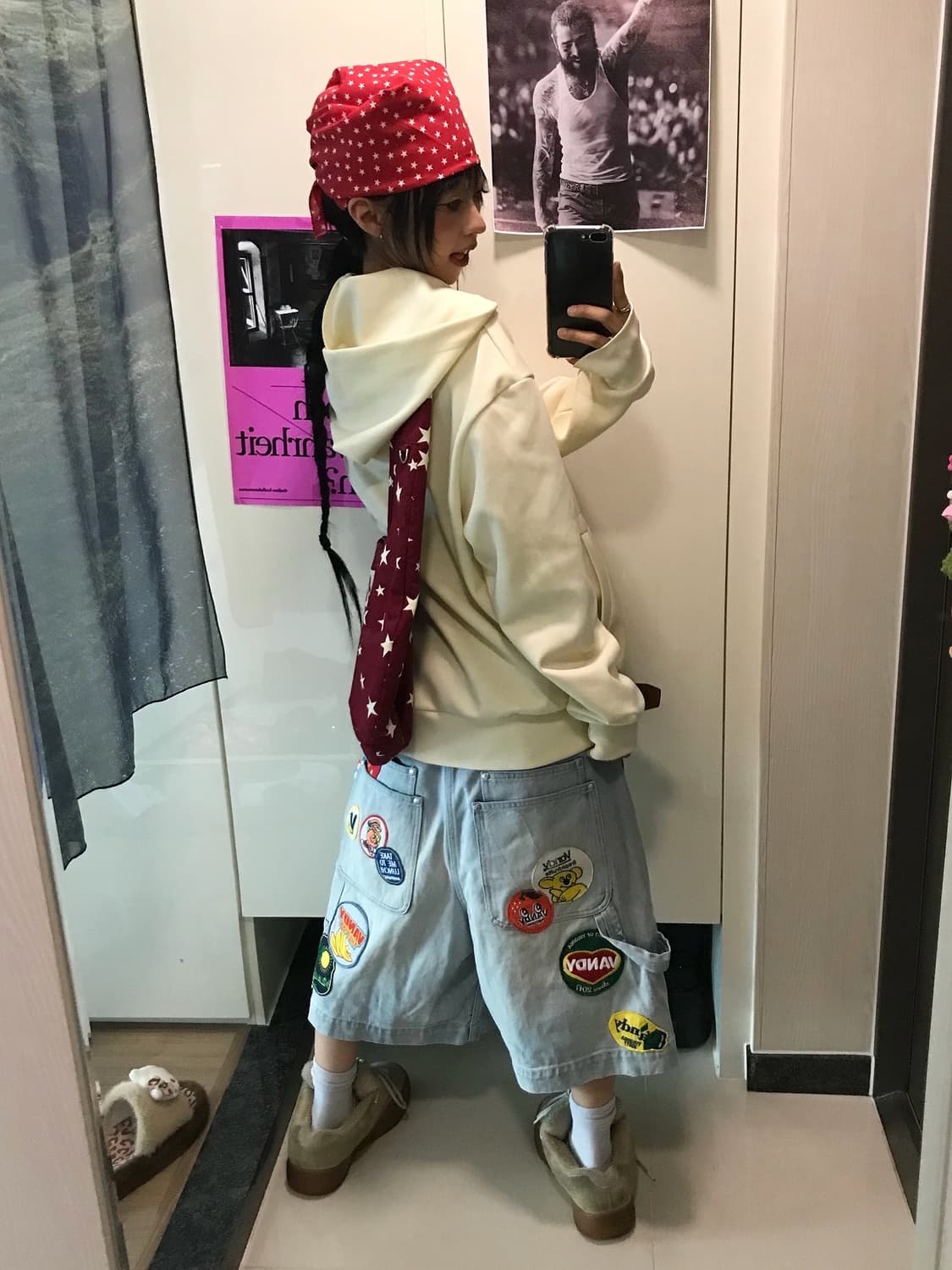 꼼데가르송 레드와펜 져지 후드집업 상품이미지4