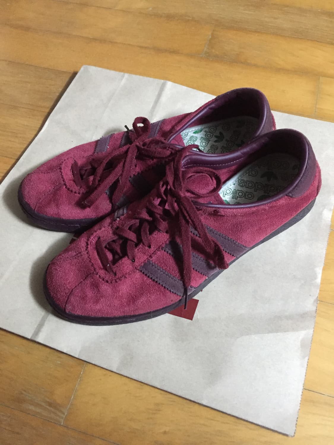 아디다스 토바코 그루엔 (버건디) 상품이미지6