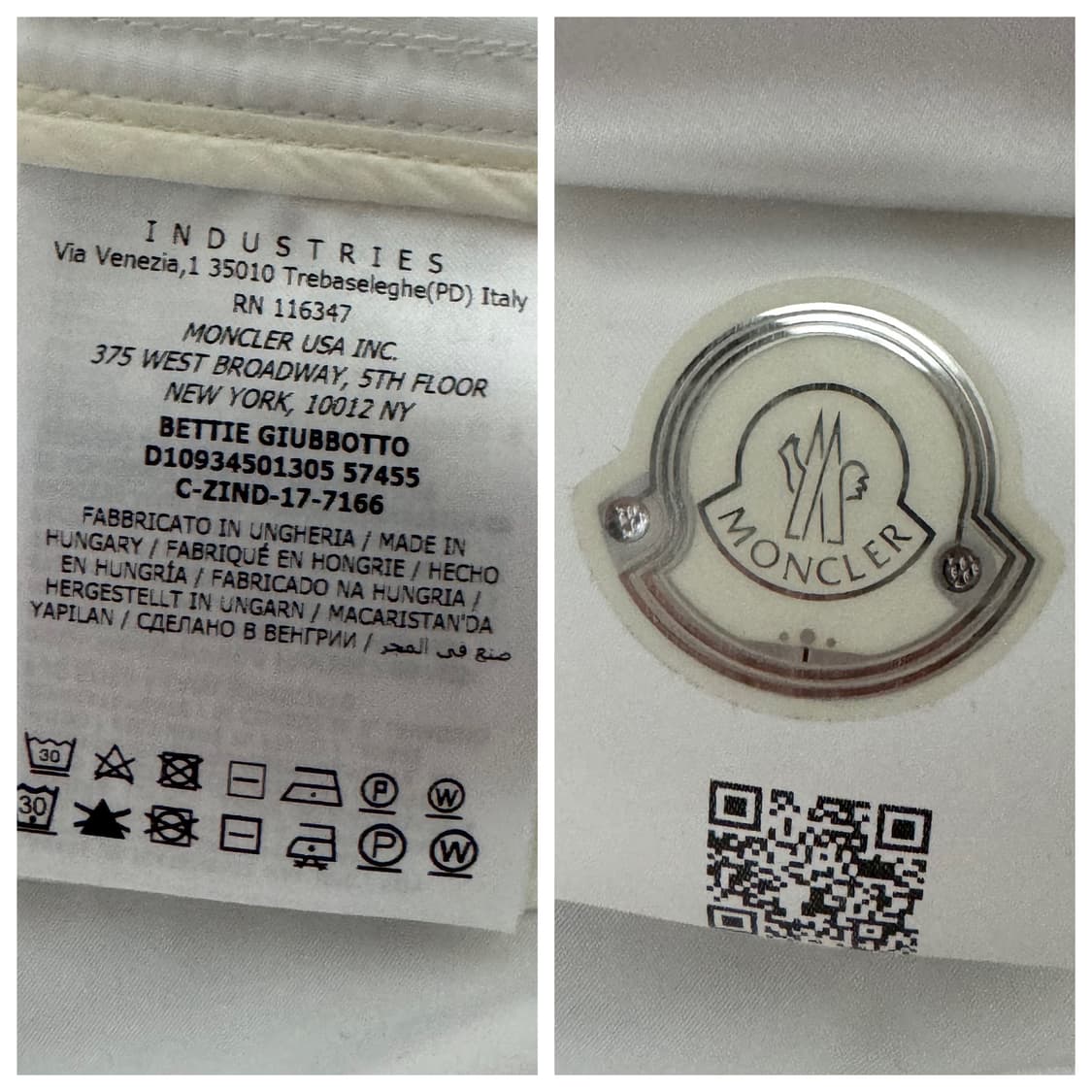 몽클레어 베티에 자켓 2 상품이미지5