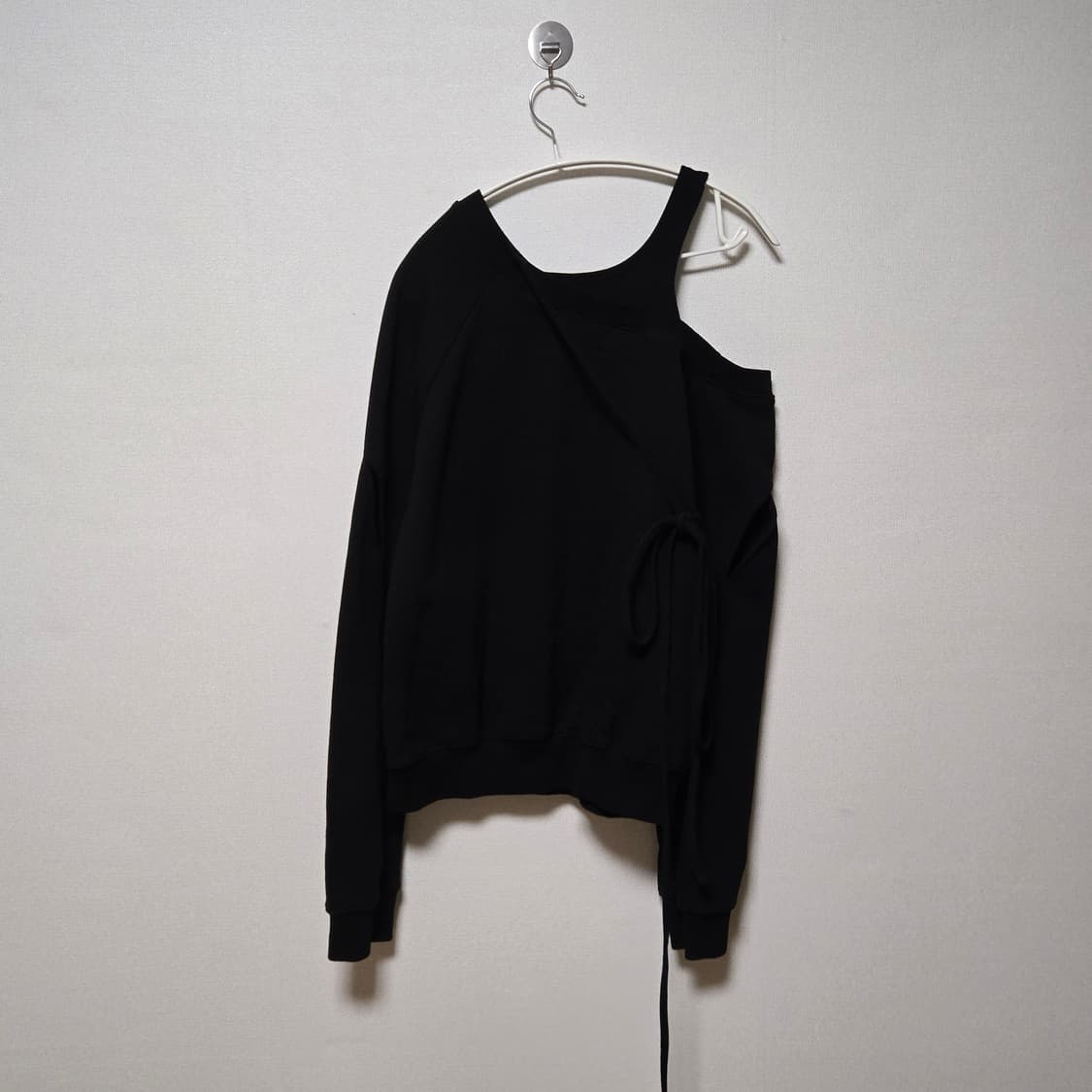 나체 슬릿 코튼 맨투맨  상품이미지2